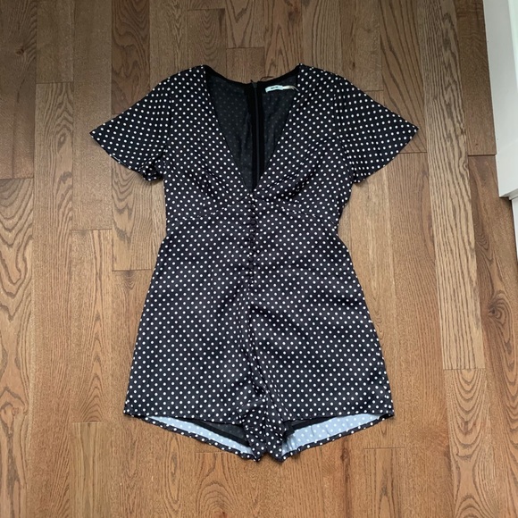 Kimchi Blue Pants - polka dot romper